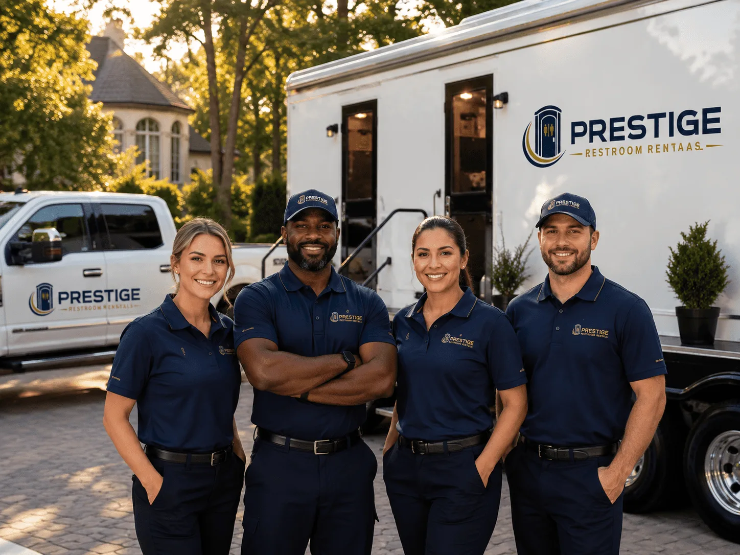 Trusted Luxury Portable Restrooms company in Round Mountain, TX